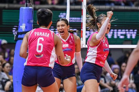 Creamline overpowers Choco Mucho, inches closer to PVL AFC title.